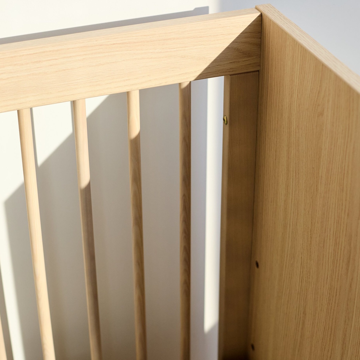 Lit bébé 70x140cm NORDICA Childhome chêne naturel