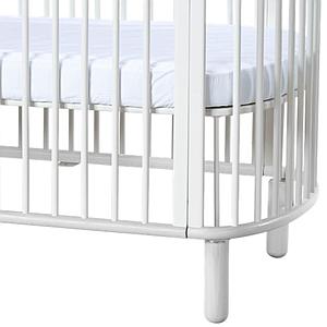 Lit bébé évolutif 140x70cm BABY Flexa naturel-blanc