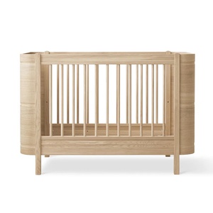 Lit bébé évolutif 68x122-162cm WOOD MINI+ Oliver Furniture chêne (avec kit junior inclus)