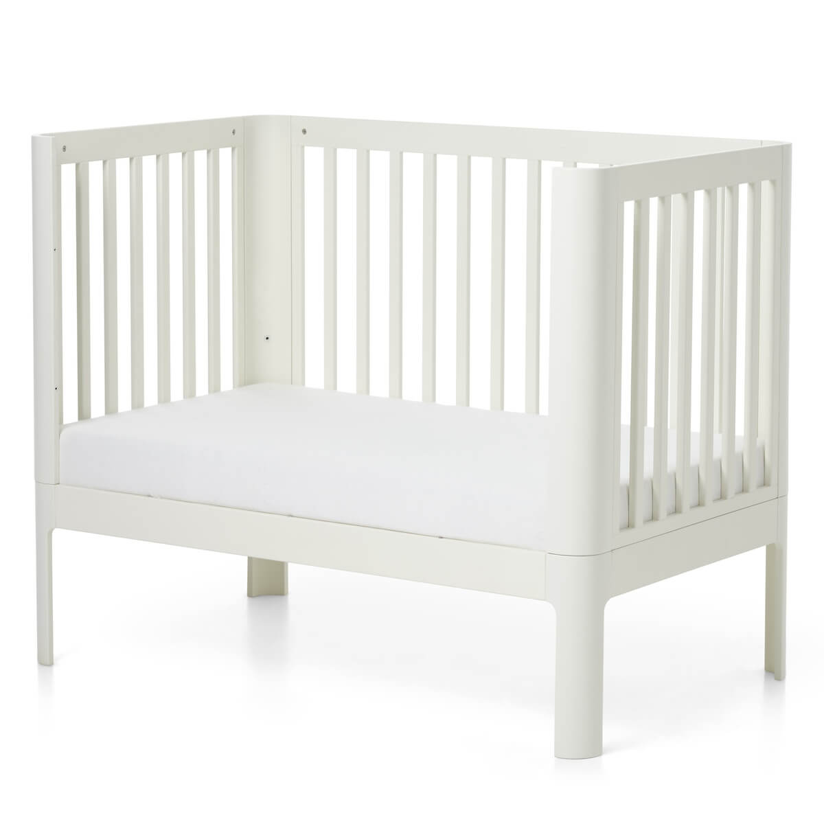 Lit bébé évolutif 70x120cm NOVA Flexa Cream white