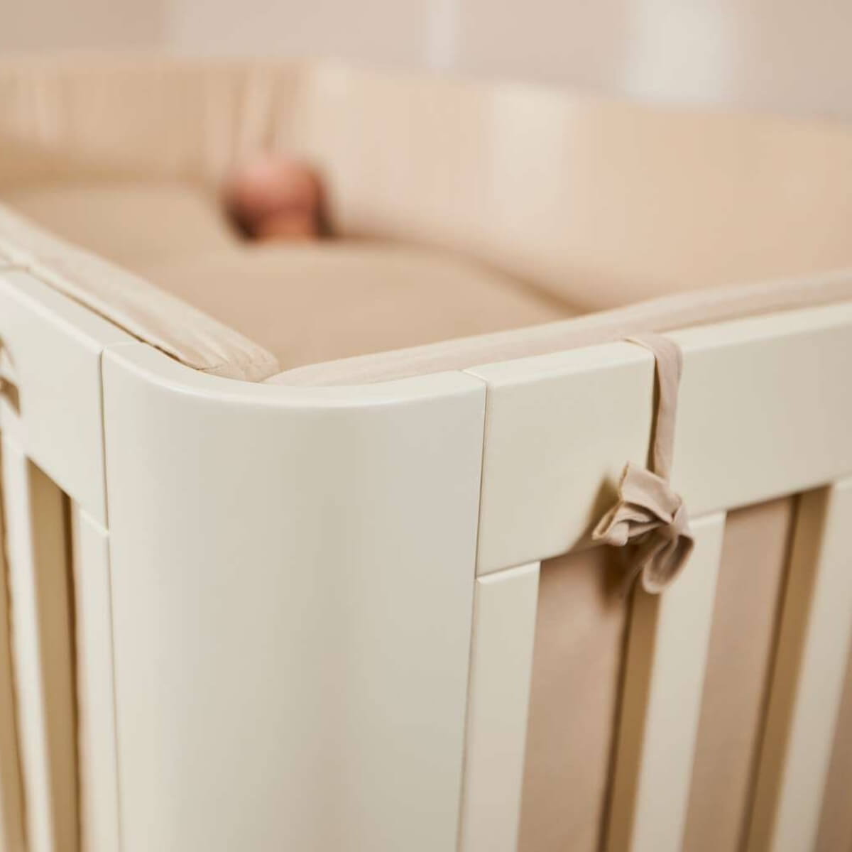 Lit bébé évolutif 70x120cm NOVA Flexa Cream white