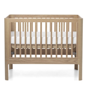 Lit bébé évolutif 70x120cm NOVA Flexa Oak clear lacq.