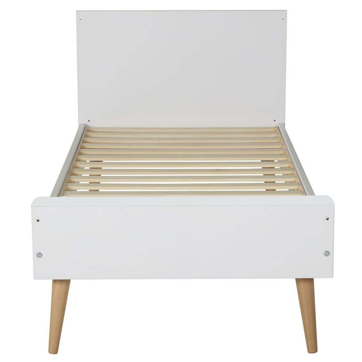 Lit bébé évolutif 70x140cm COCOON Quax ice blanc