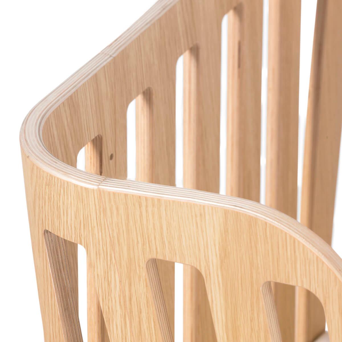 Lit bébé évolutif 70x90cm MUKA Charlie Crane