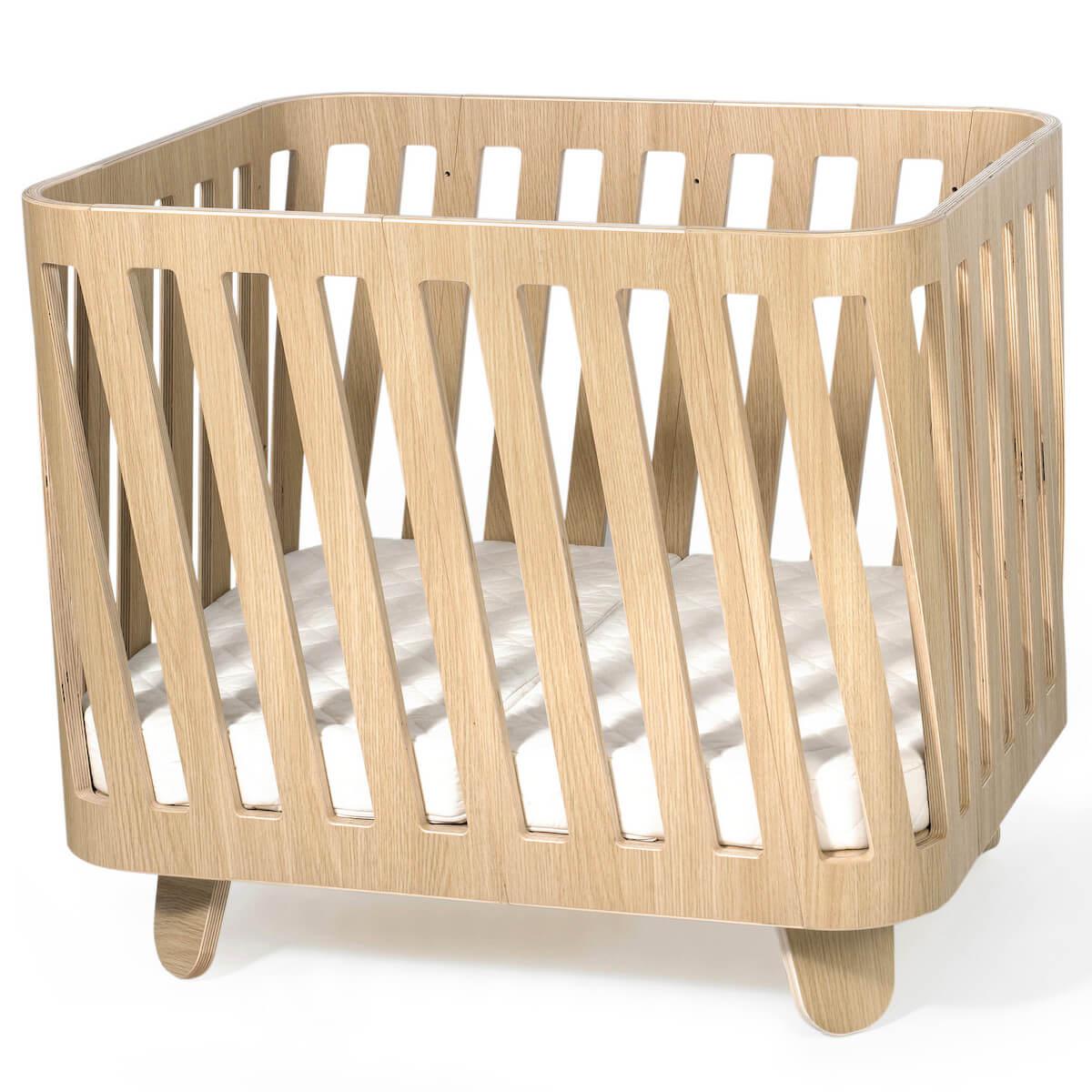 Lit bébé évolutif 70x90cm MUKA Charlie Crane