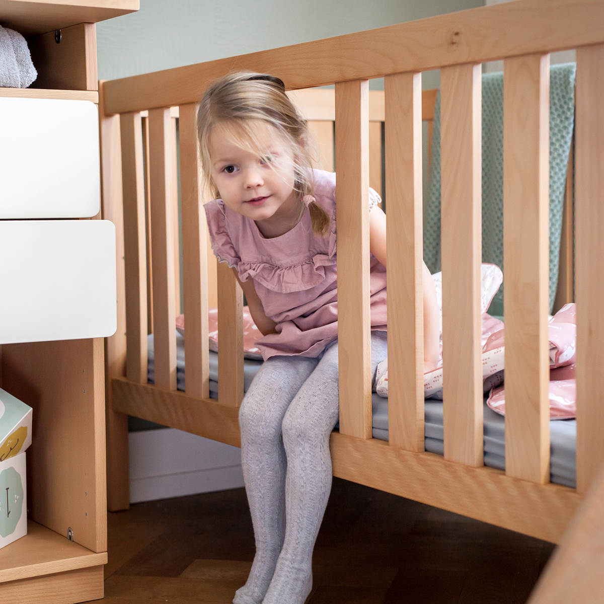 Lit bébé évolutif DESTYLE de Breuyn naturel