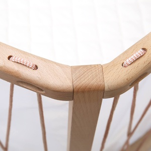 Lit bébé KIMI Charlie Crane Bois de Rose + matelas