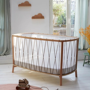 Lit bébé KIMI Charlie Crane Hazelnut