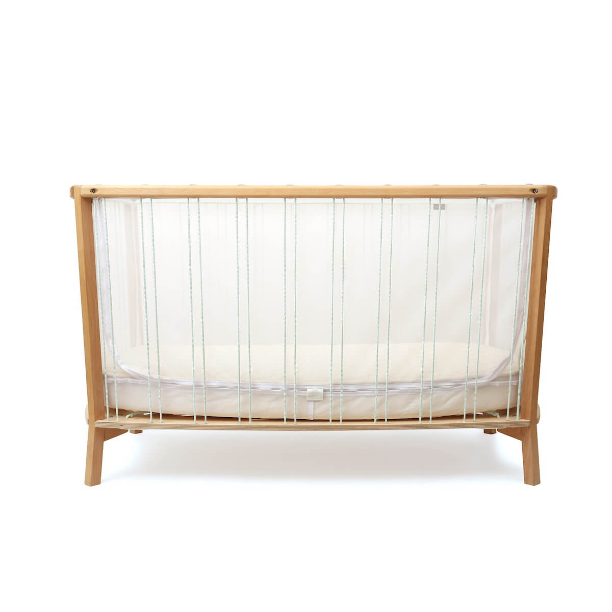 Lit bébé KIMI Charlie Crane Lichen + matelas organic