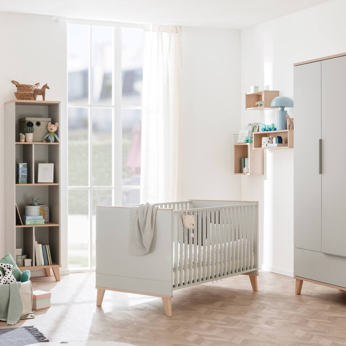 Lit bébé transformable 70x140cm FIENE Paidi