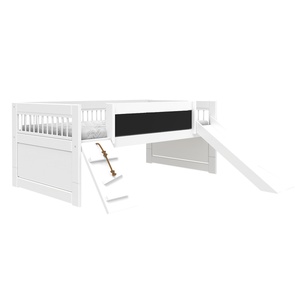 Lit cabane 90x200cm Climb & Slide BREEZE Lifetime blanc