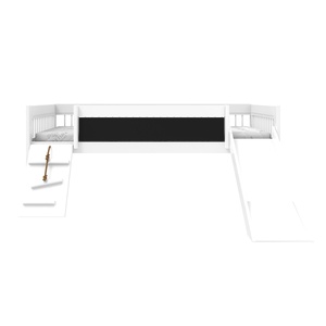 Lit cabane 90x200cm Climb & Slide BREEZE Lifetime blanc