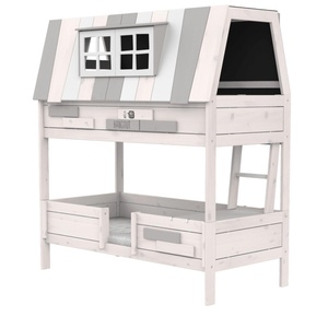 Lit cabane 90x200cm HANG OUT Lifetime blanchi
