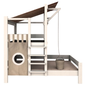 Lit cabane Bruno DESTYLE de Breuyn blanchi