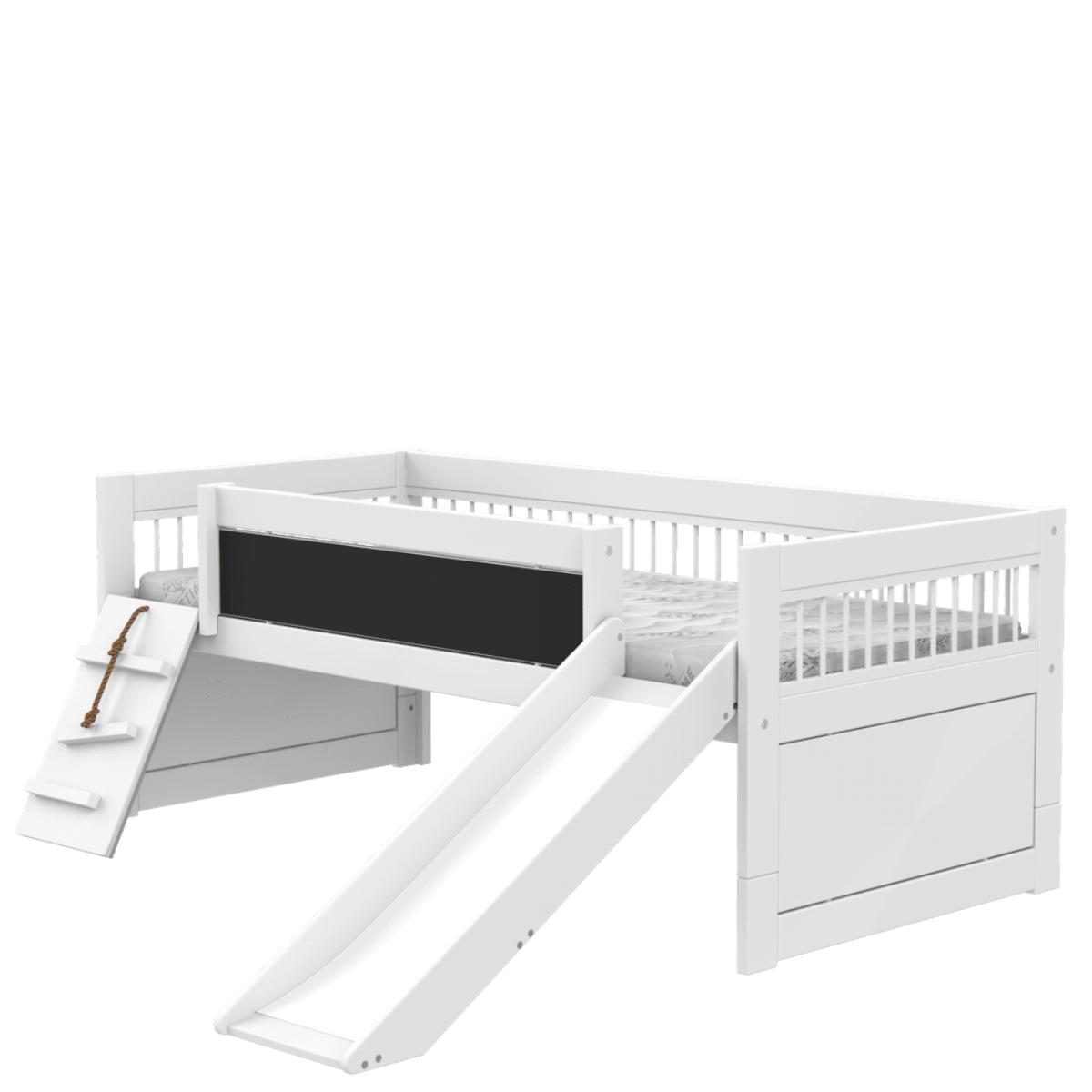 Lit cabine 90x200cm CLIMB & SLIDE DELUXE Lifetime blanc