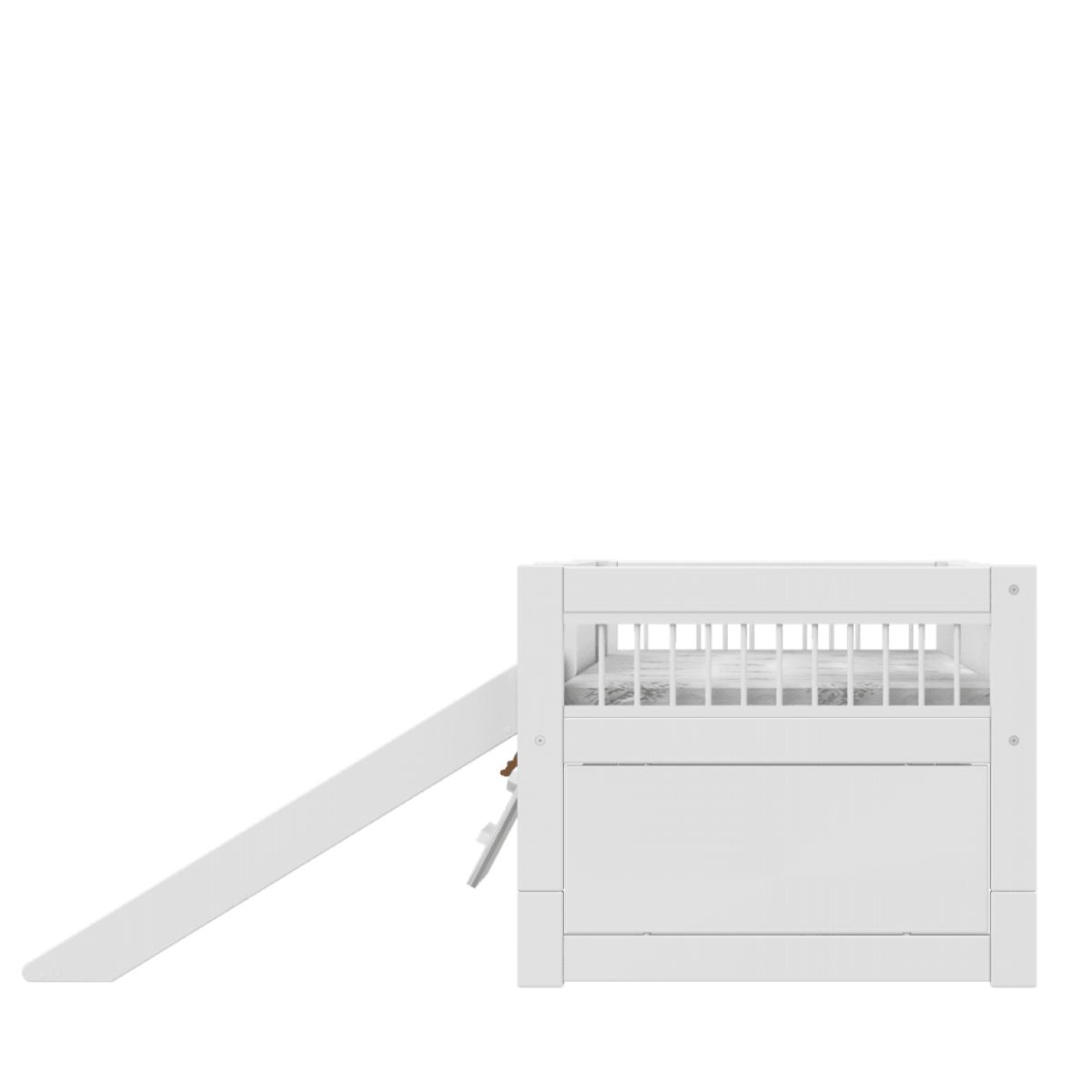 Lit cabine 90x200cm CLIMB & SLIDE DELUXE Lifetime blanc