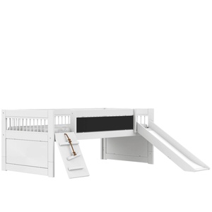 Lit cabine 90x200cm CLIMB & SLIDE DELUXE Lifetime blanc