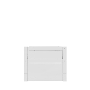 Lit cabine 90x200cm DE LUXE Lifetime blanc