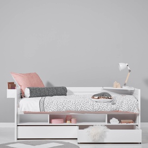 Lit cabine 90x200cm Lifetime blanc