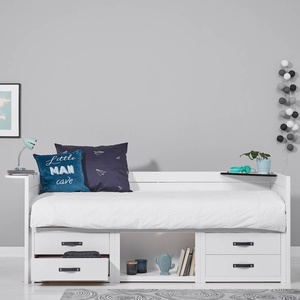 Lit cabine 90x200cm Lifetime blanc