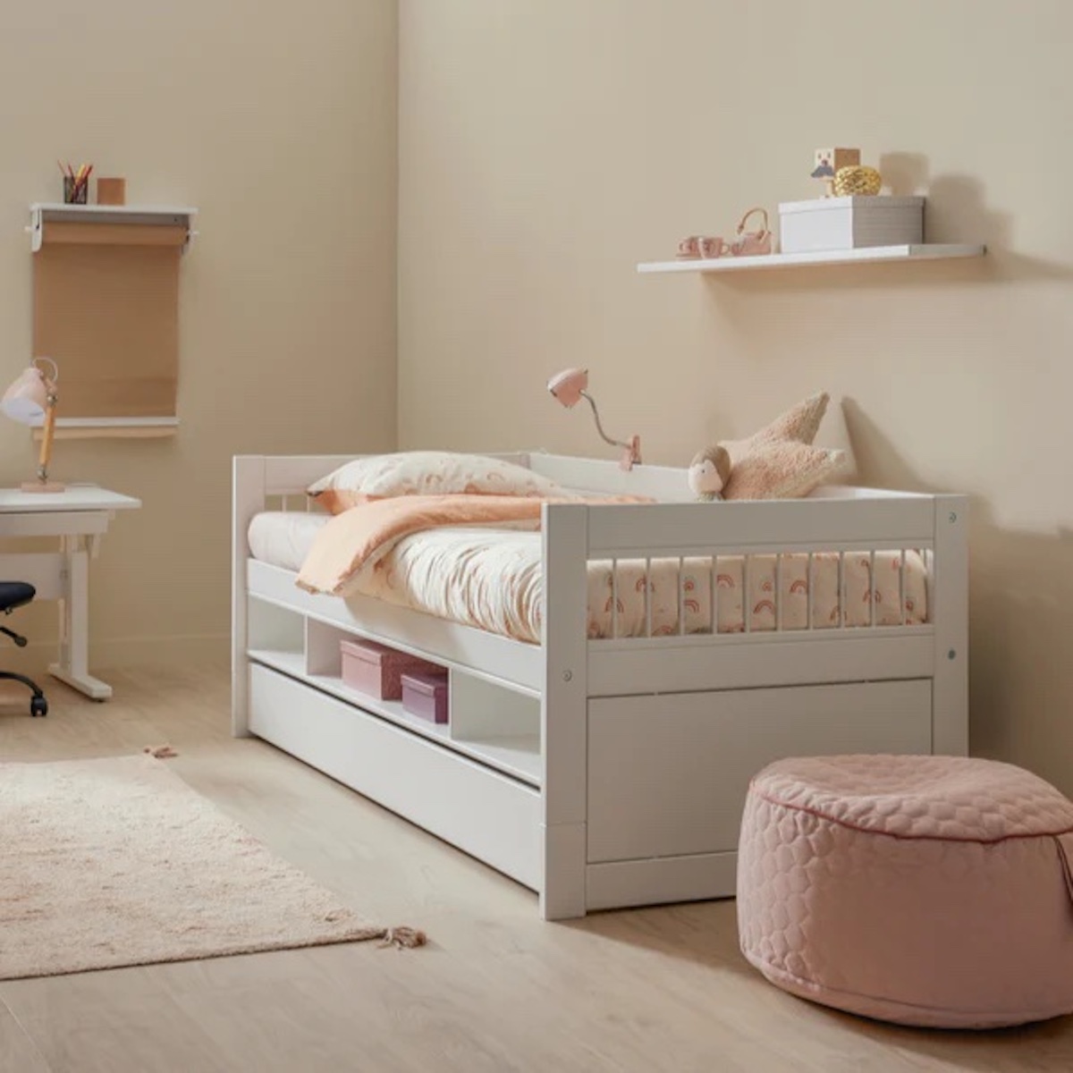 Lit cabine avec rangement et tiroir de lit Breeze Lifetime