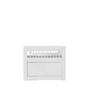 Lit cabine avec rangement-tiroir 90x200cm BREEZE Lifetime blanc