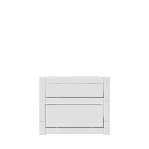 Lit cabine avec rangement-tiroir 90x200cm Lifetime blanc