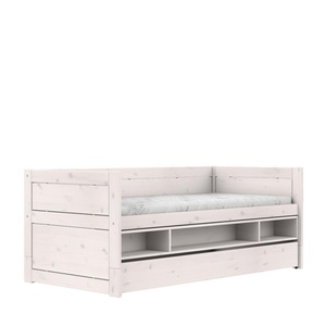 Lit cabine avec rangement-tiroir 90x200cm Lifetime blanchi