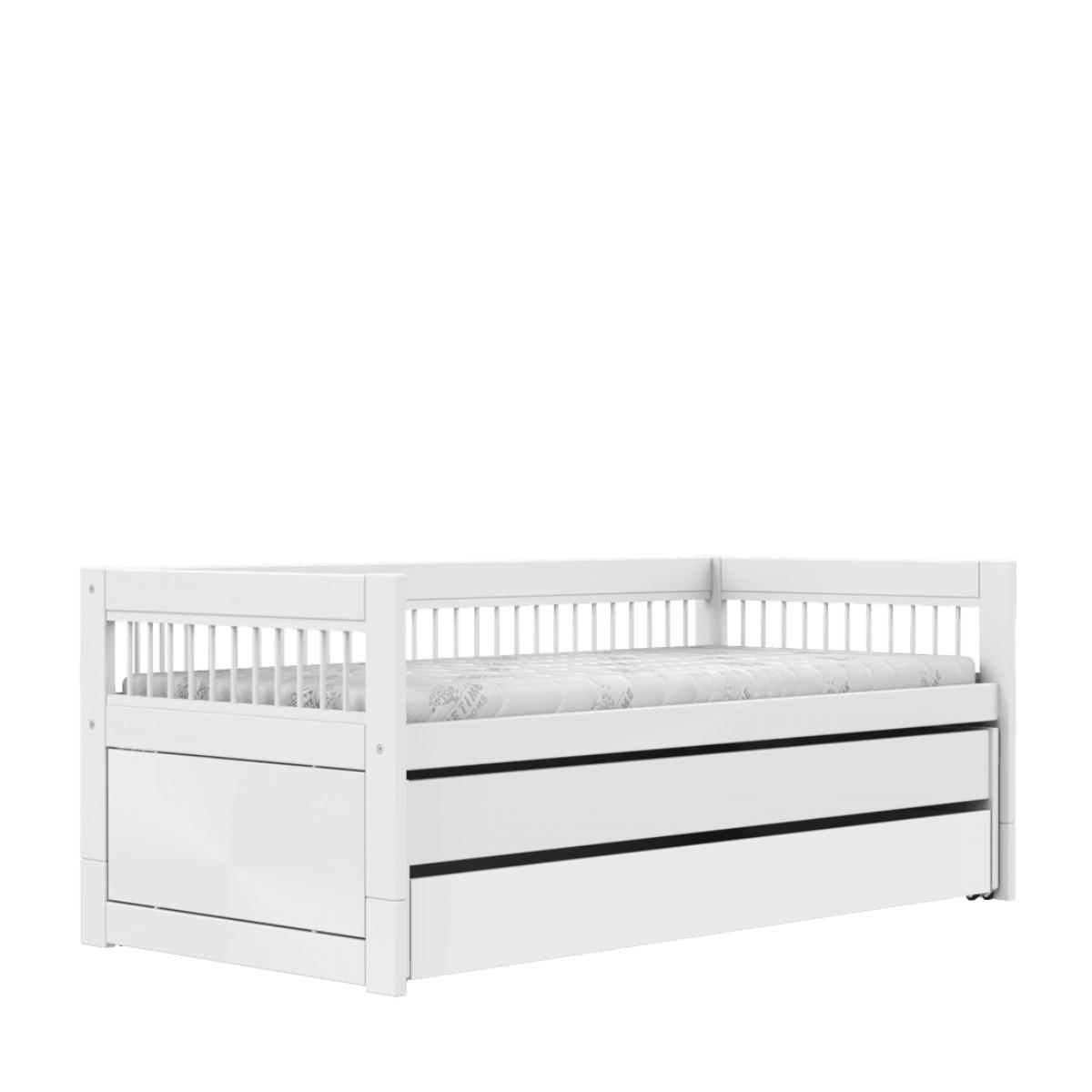 Lit cabine avec tiroir 90x200cm BREEZE DELUXE Lifetime blanc