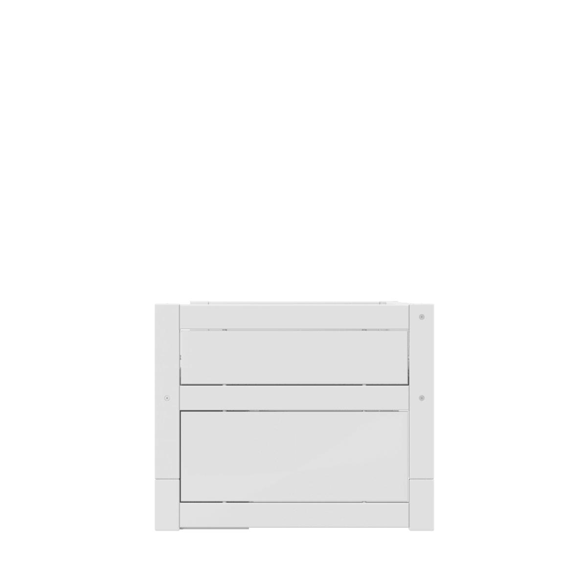 Lit cabine avec tiroirs-rangements 90x200cm DELUXE Lifetime blanc