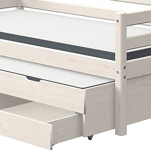 Lit Classic Line 90x200cm + 1 lit gigogne + 2 tiroirs by Flexa