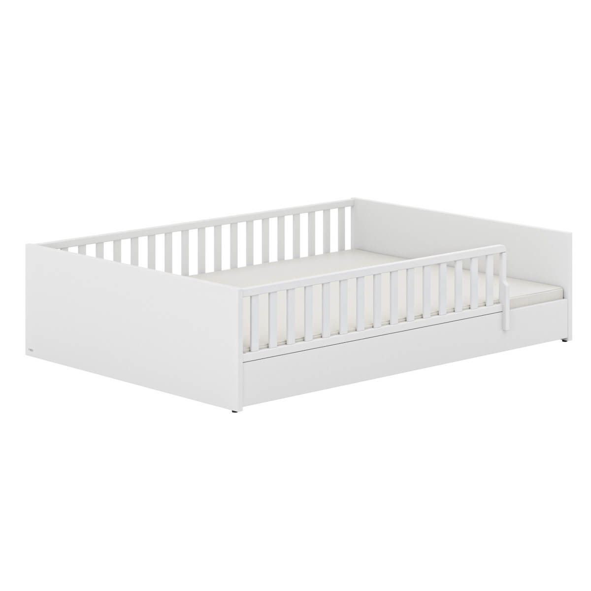Lit convertible 140x200cm LITTLE FLO Paidi Blanc craie