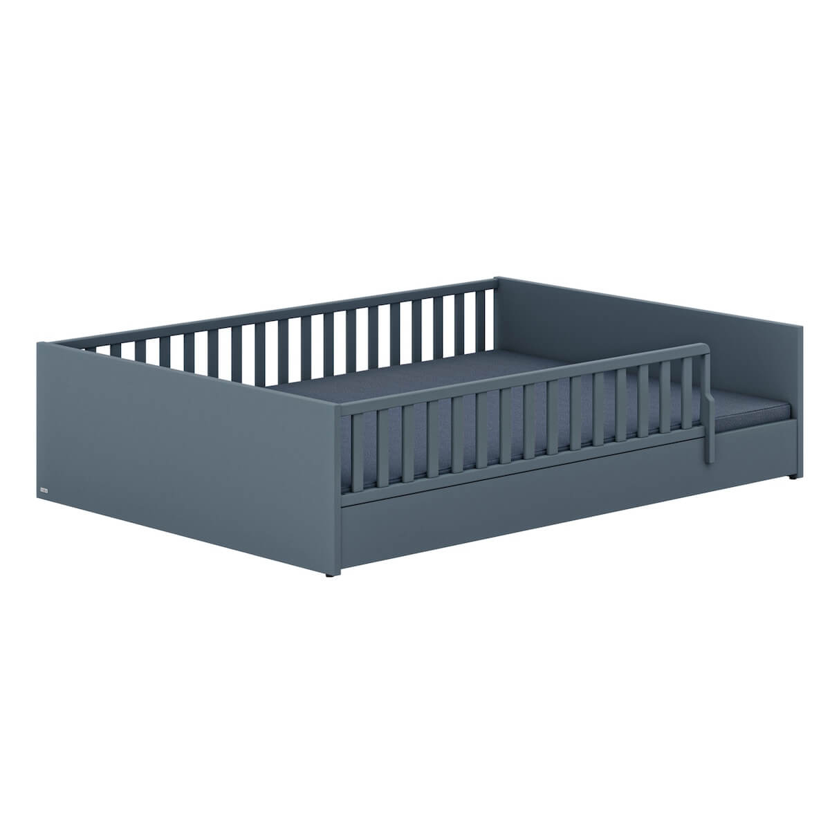 Lit convertible 140x200cm LITTLE FLO Paidi Bleu mat