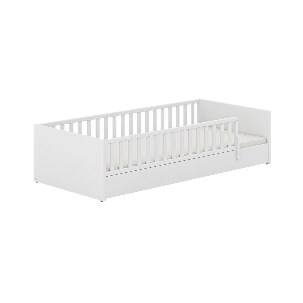 Lit convertible 90x200cm LITTLE FLO Paidi Blanc craie