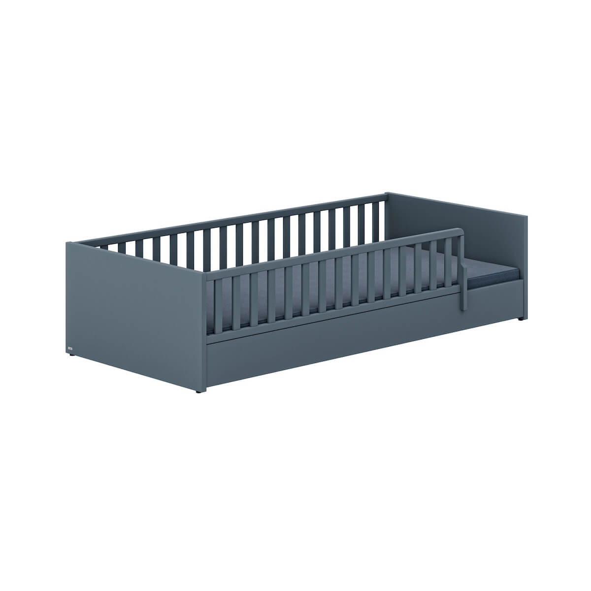 Lit convertible 90x200cm LITTLE FLO Paidi Bleu mat