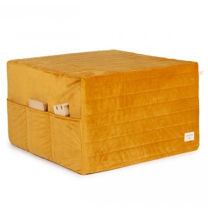 Lit d'appoint pliable SLEEPOVER Nobodinoz Farniente Yellow