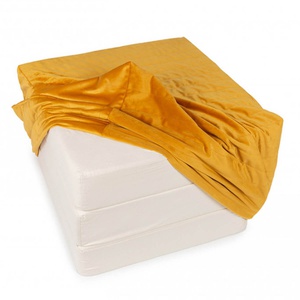 Lit d'appoint pliable SLEEPOVER Nobodinoz Farniente Yellow