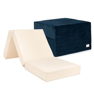 Lit d'appoint pliable SLEEPOVER Nobodinoz Night Blue