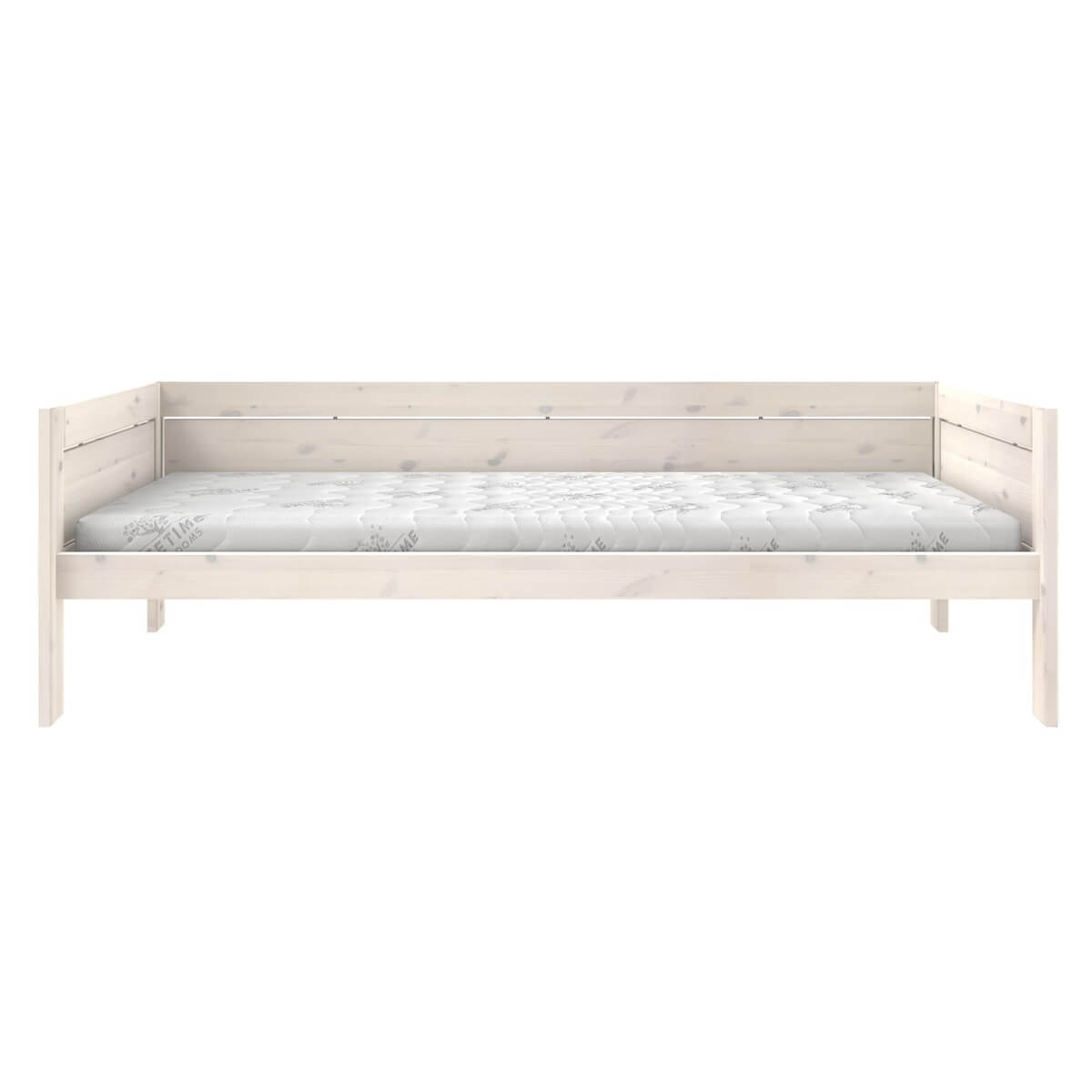 Lit de base 90x200cm Lifetime blanchi