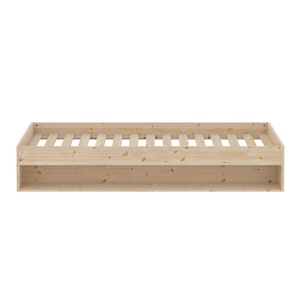 Lit double-étagère 120x200cm GROW Flexa pine