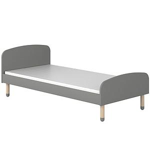 Lit enfant 90x190cm DOTS Flexa gris urban