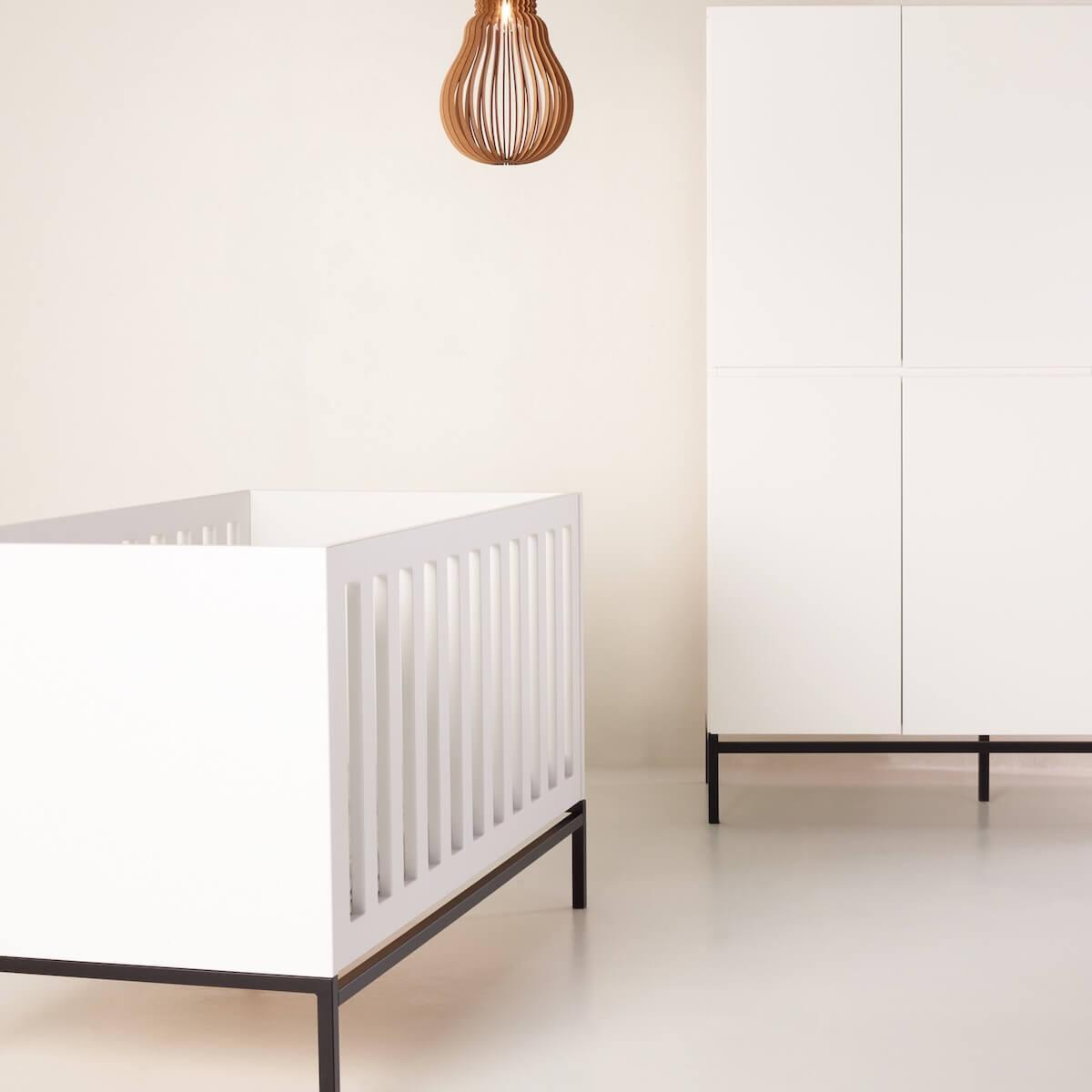 Lit évolutif 60x120cm HAVANA Quax blanc