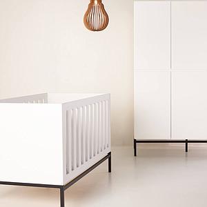 Lit évolutif 60x120cm HAVANA Quax blanc