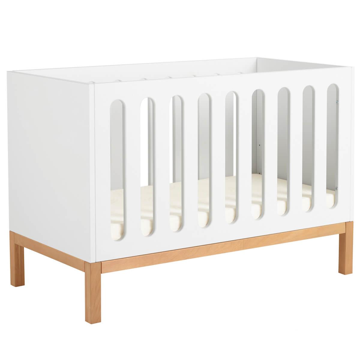 Lit évolutif 60x120cm INDIGO Quax blanc