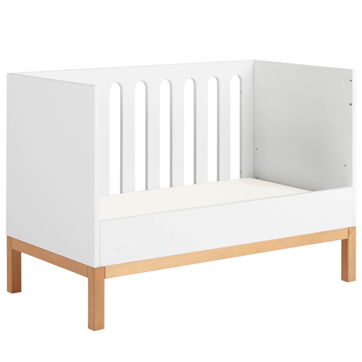 Lit évolutif 60x120cm INDIGO Quax blanc