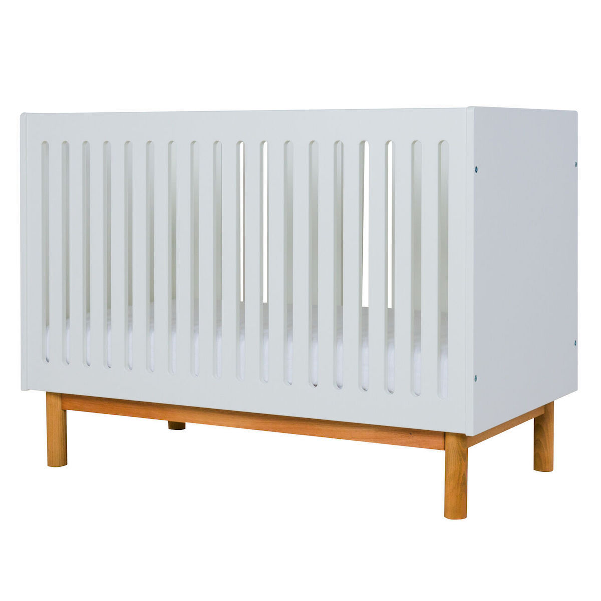 Lit évolutif 60x120cm MOOD Quax blanc