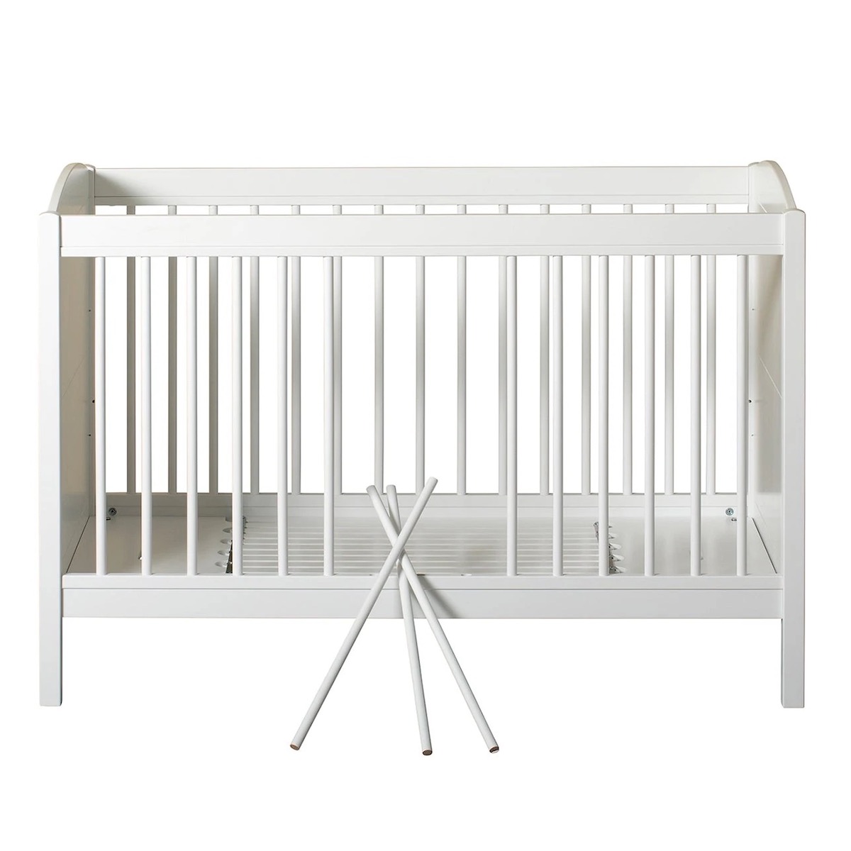 Lit évolutif 68x130cm SEASIDE  LILLE+ Oliver Furniture blanc