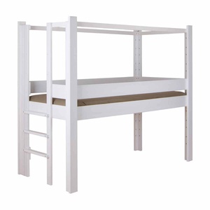 Lit évolutif 90x200cm 5 en 1 échelle latérale DESTYLE de Breuyn blanchi