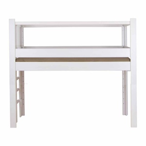 Lit évolutif 90x200cm 5 en 1 échelle latérale DESTYLE de Breuyn blanchi