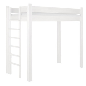 Lit évolutif 90x200cm 5 en 1 échelle latérale DESTYLE de Breuyn laqué blanc